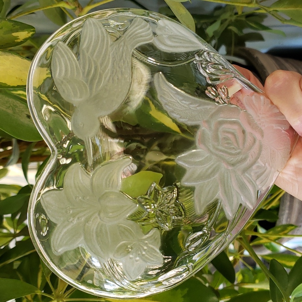Hummingbird Trinket Dish Hummingbird Plate - Picture 10 of 10
